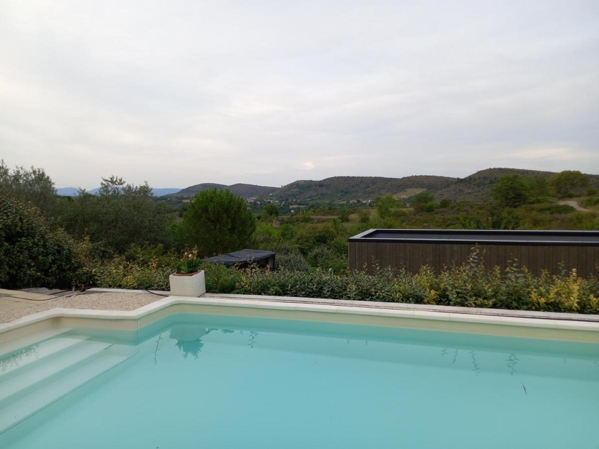 "Plus Belle L'Ardeche" Studio De Jardin Et Piscine Vinezac Buitenkant foto